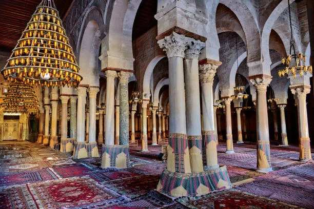 Interno della Grande Moschea di Uqba
