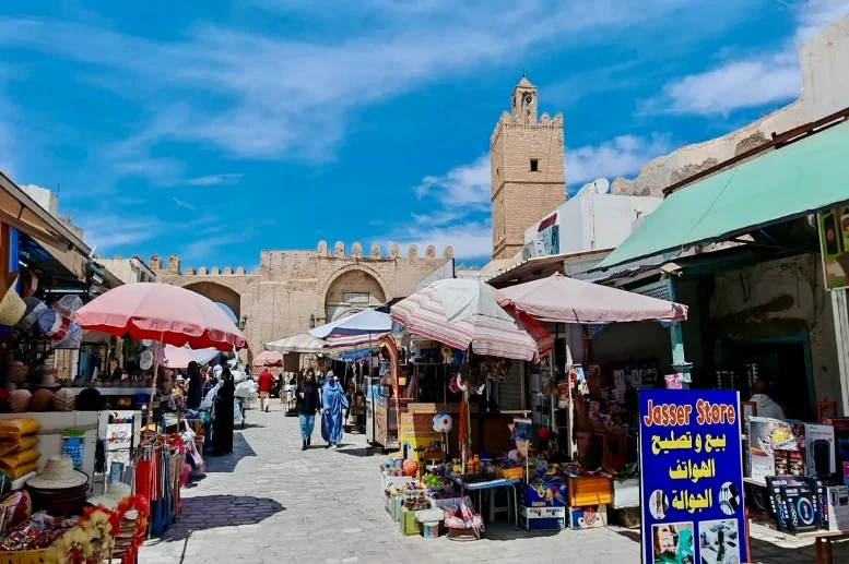Souk nella Medina di Kairouan