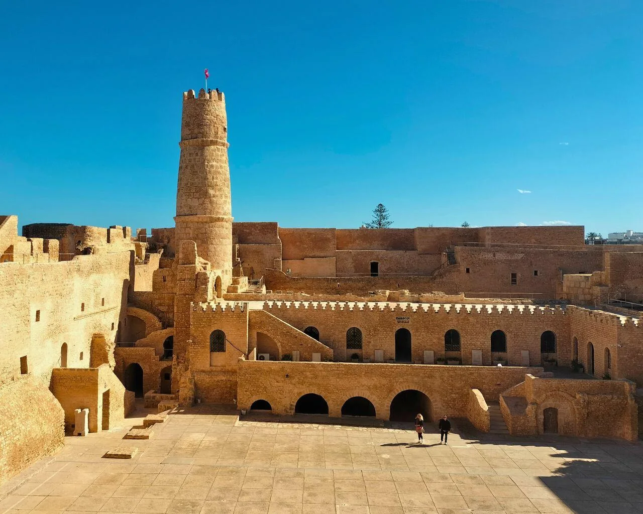 Interno del Ribat di Monastir